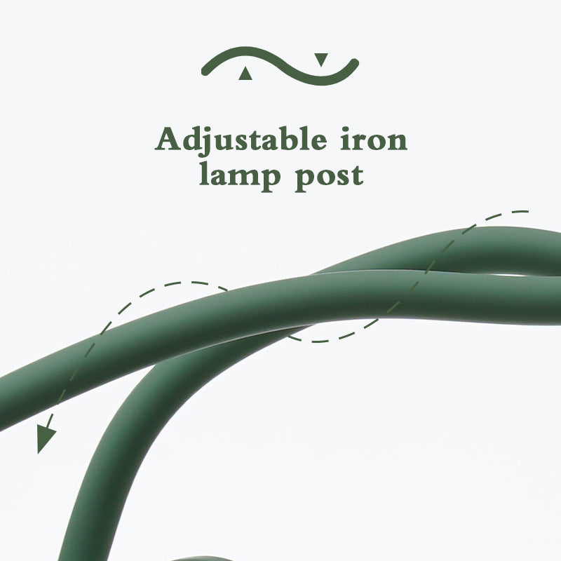 Double Flower Romantic Atmosphere Table Lamp