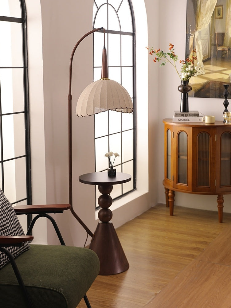 Fabric Floor Lamp With Storage Function