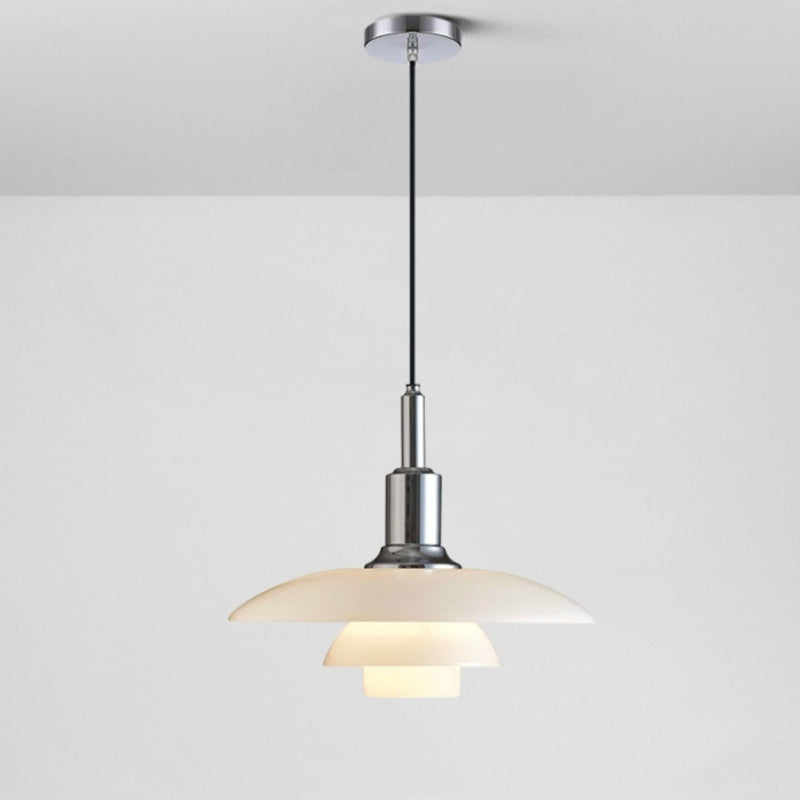 Design-Sense Glass Chandelier For Bedroom And Dining Room