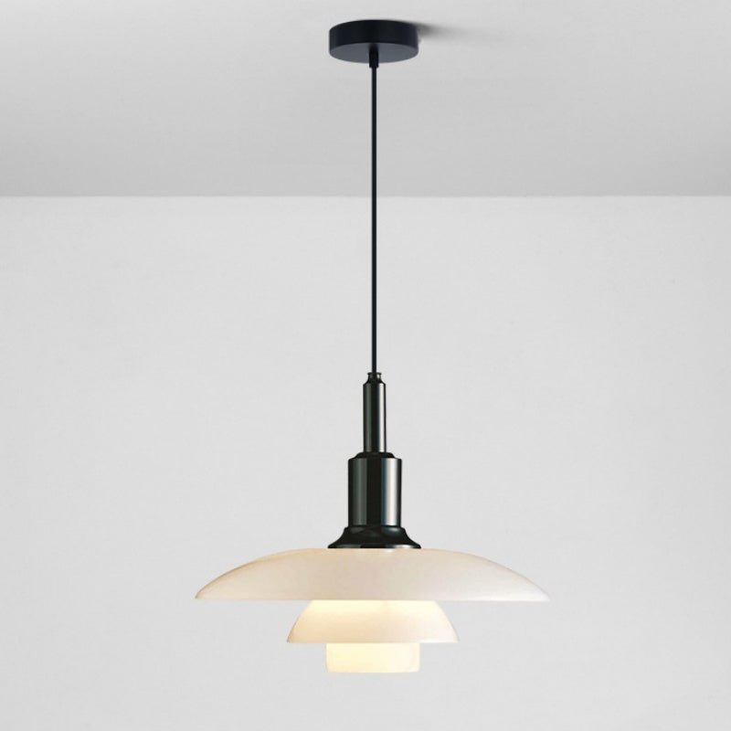 Design-Sense Glass Chandelier For Bedroom And Dining Room