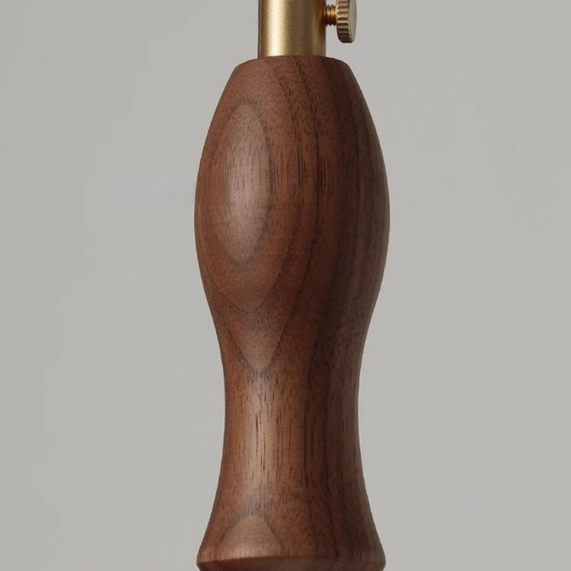 Retro Solid Wood Brass Ceramic Chandelier