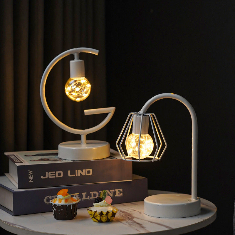 Ironwork Shaped Lamps For Home Atmosphere Decoration