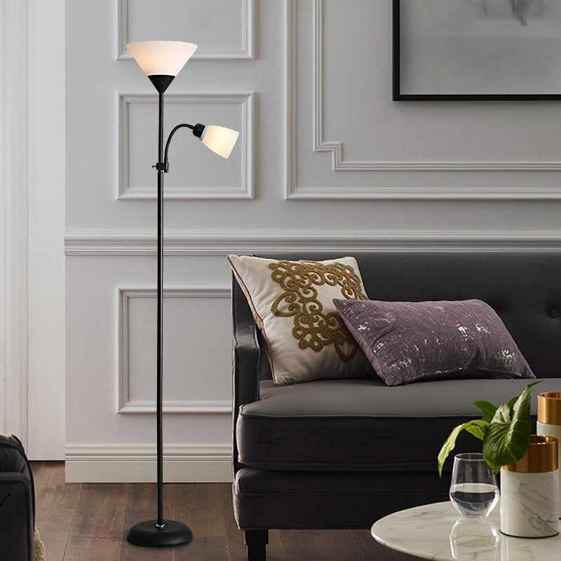 Modern simple Nordic creative bedroom study living room sofa led floor lamp