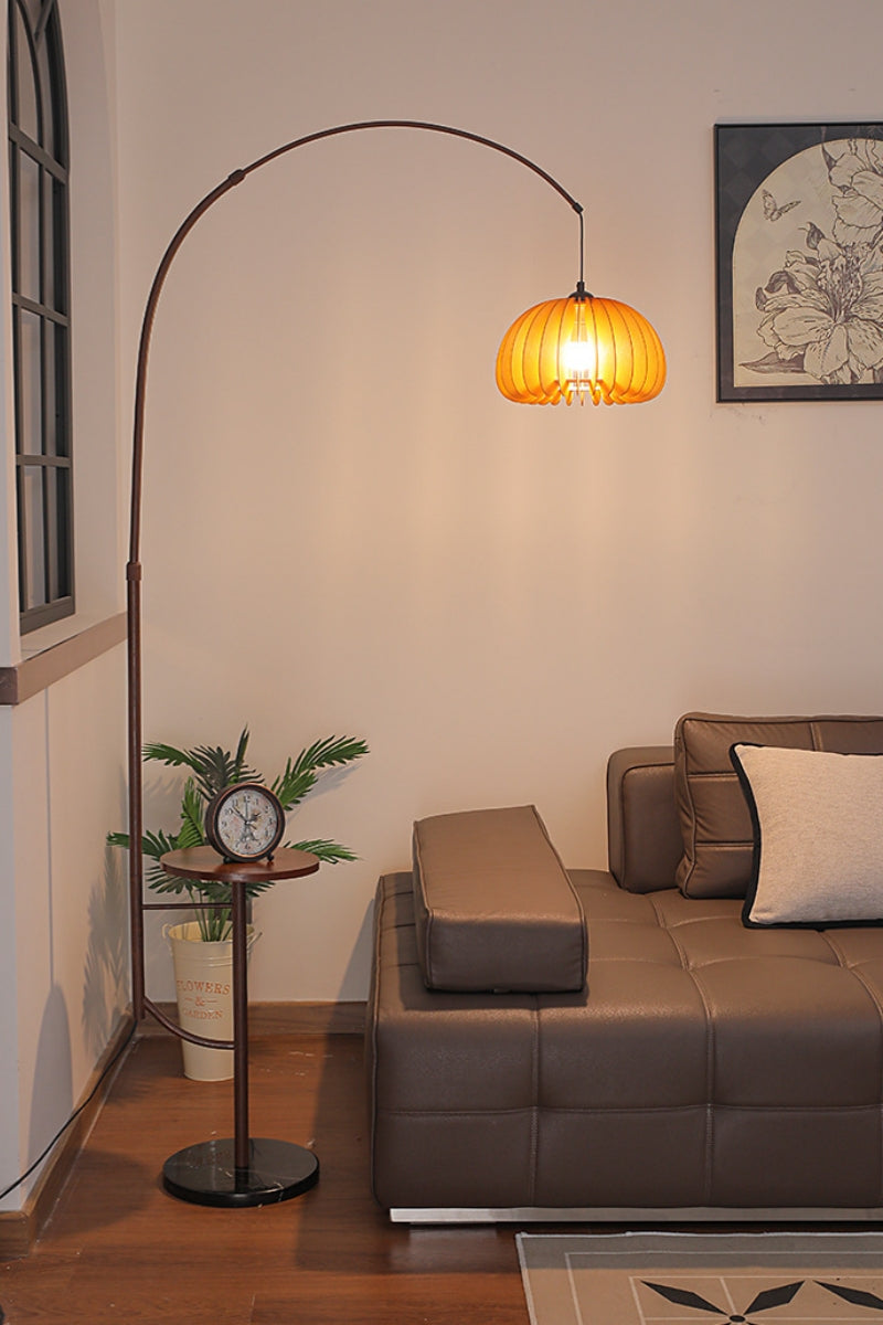Retro Pumpkin Floor Lamp