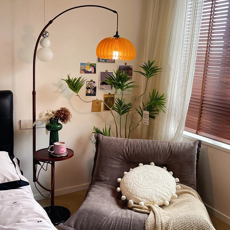 Retro Pumpkin Floor Lamp