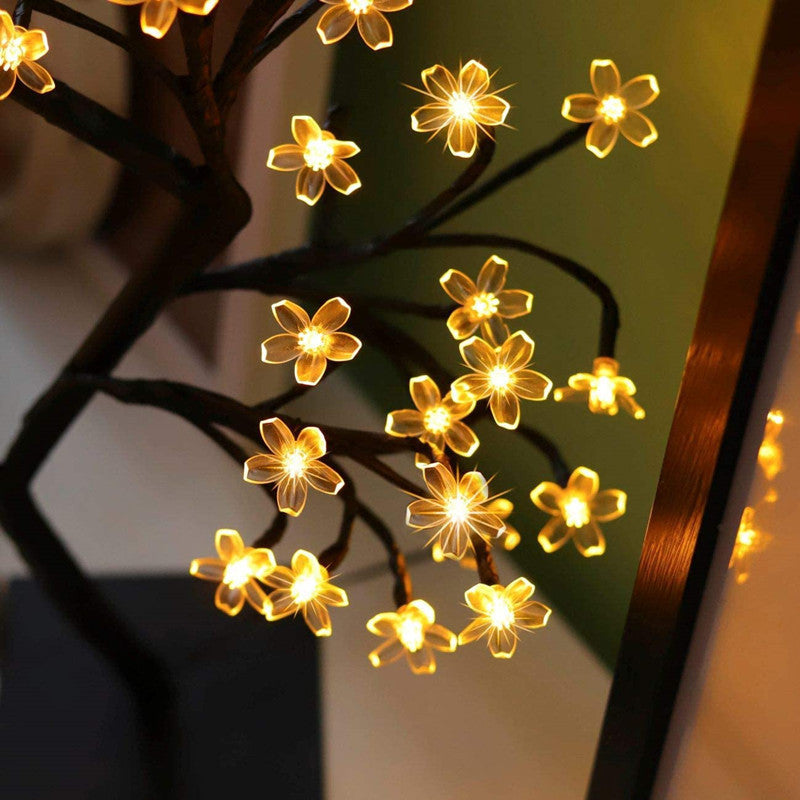 LED Simulation Cherry Blossom Tree Decorative Light