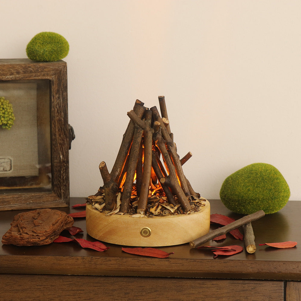 Branch Bonfire Handcrafted Decorative Ambient Light