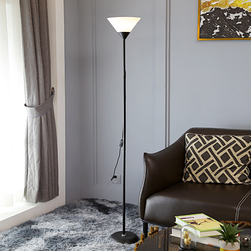 Modern simple Nordic creative bedroom study living room sofa led floor lamp