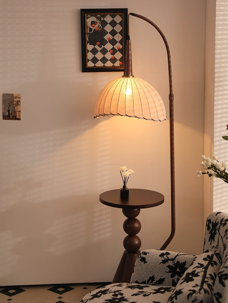 Fabric Floor Lamp With Storage Function
