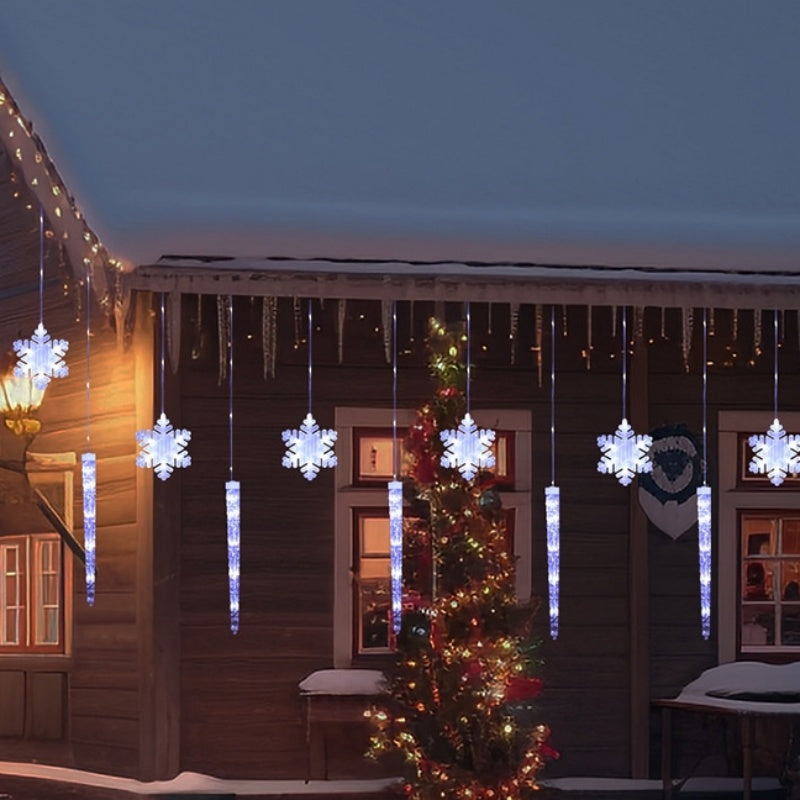 Christmas Atmosphere Snowflake Decorative Lamp