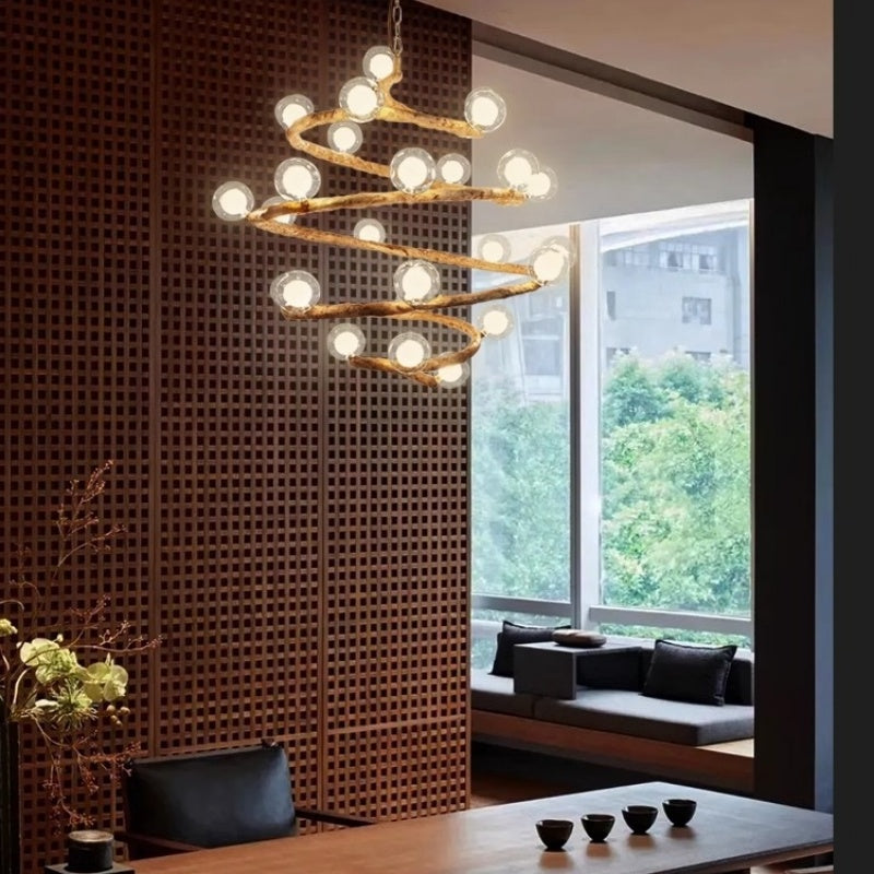 Simulated Retro Branch Chandelier Living Room And Dining Room