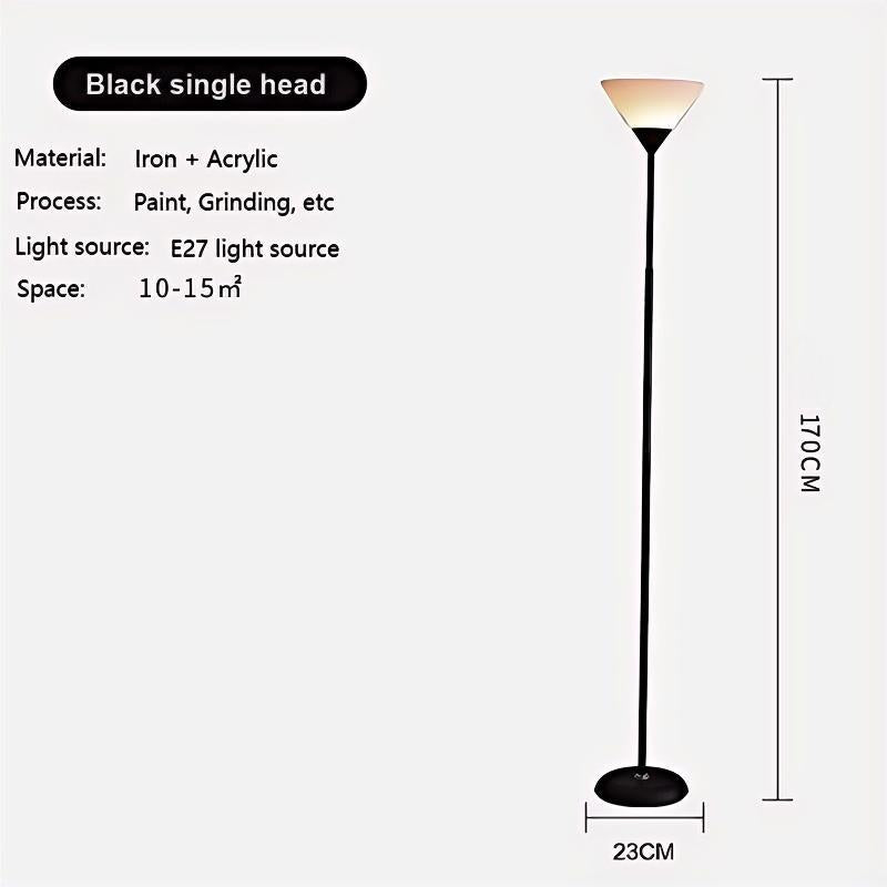 Modern simple Nordic creative bedroom study living room sofa led floor lamp
