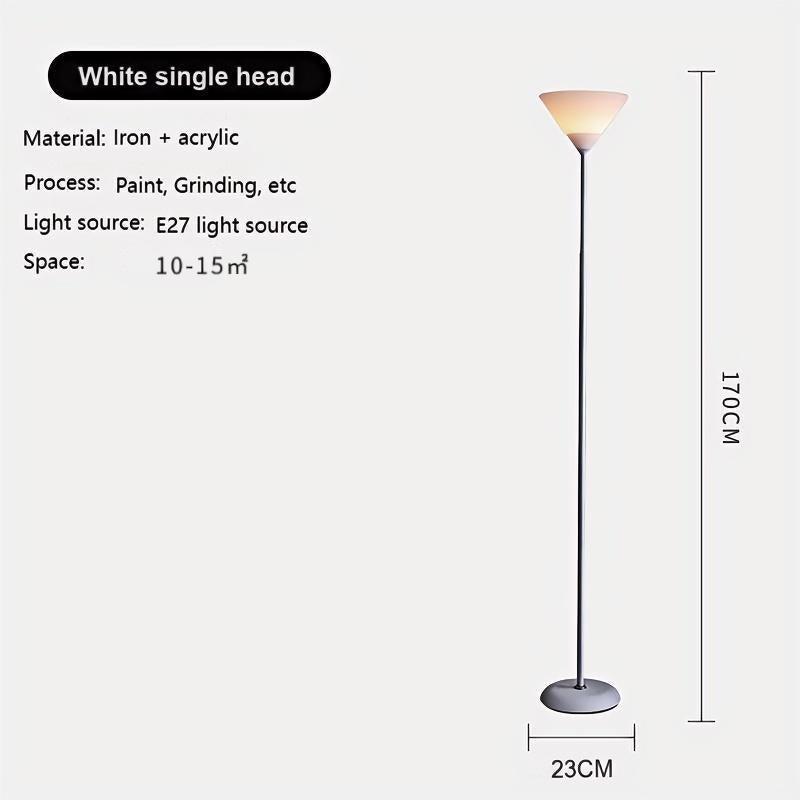 Modern simple Nordic creative bedroom study living room sofa led floor lamp