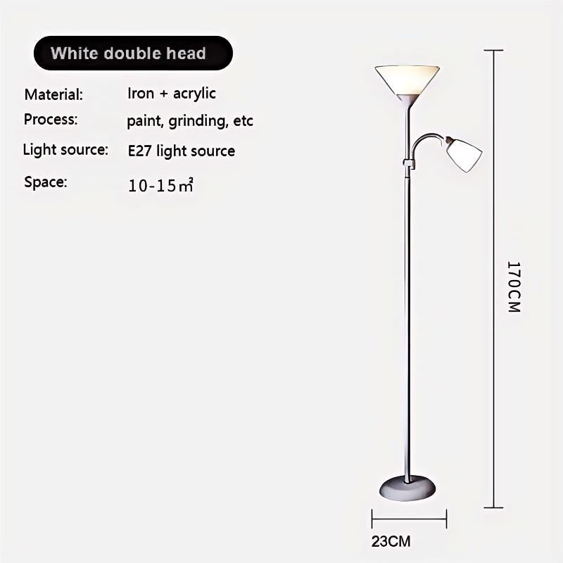 Modern simple Nordic creative bedroom study living room sofa led floor lamp