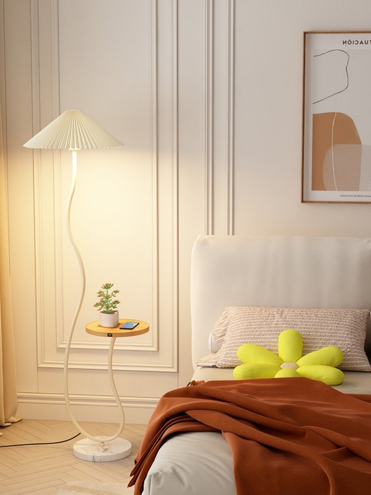 Retro Floor Lamp With Coffee Table