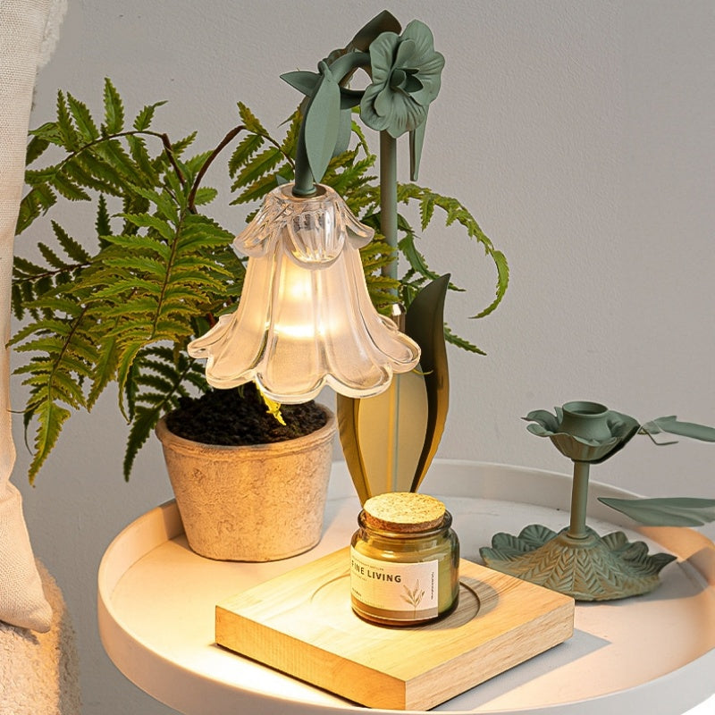 Lily Of The Valley Wax Melting Lamp Table Lamp