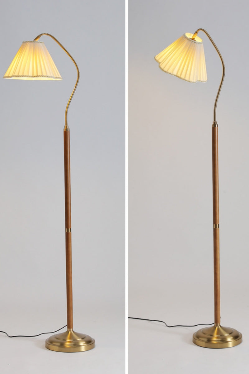 Retro Fabric Floor Lamp