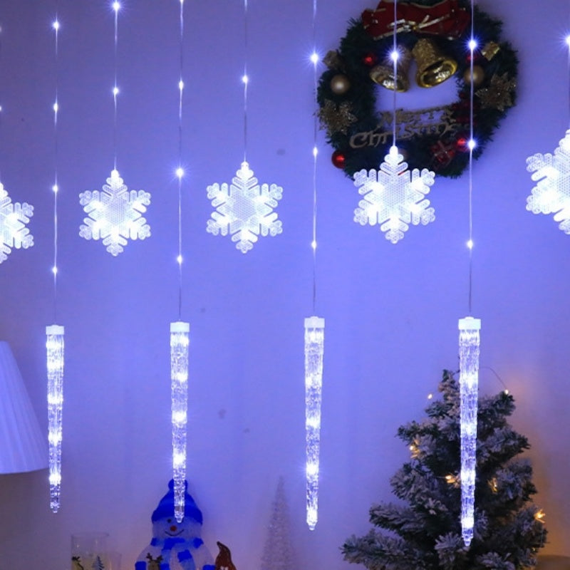 Christmas Atmosphere Snowflake Decorative Lamp