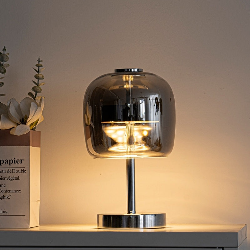 Simple and Elegant Glass Table Lamp