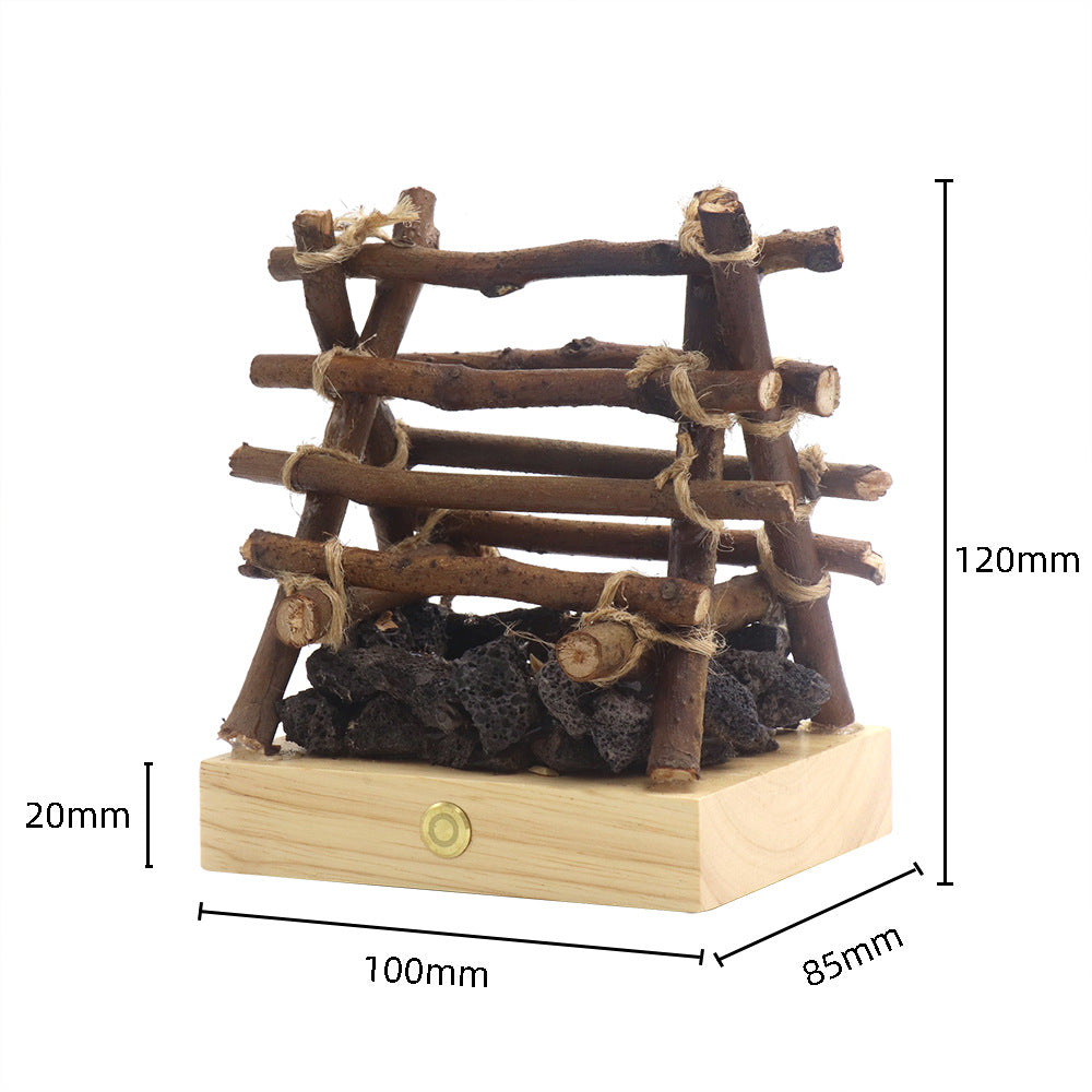Branch Bonfire Handcrafted Decorative Ambient Light