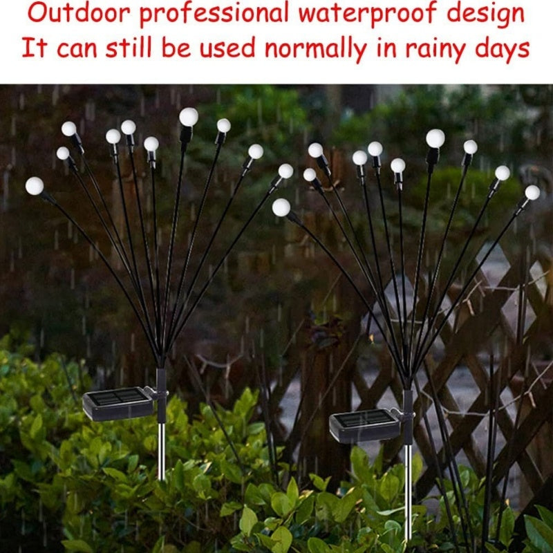 LED Solar Lamps For Courtyard Landscape Atmosphere Outdoor Waterproofing