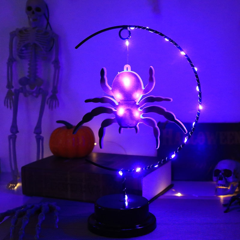 Halloween Iron And Copper Wire Lanterns, Party Atmosphere Decorative Lights
