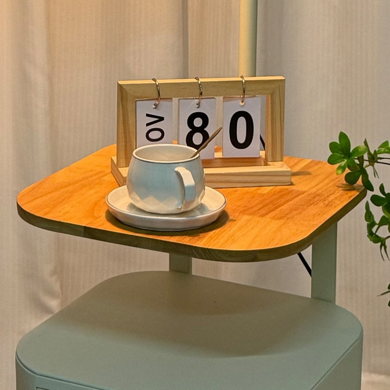 Cream-Style Bedside Table Floor Lamp