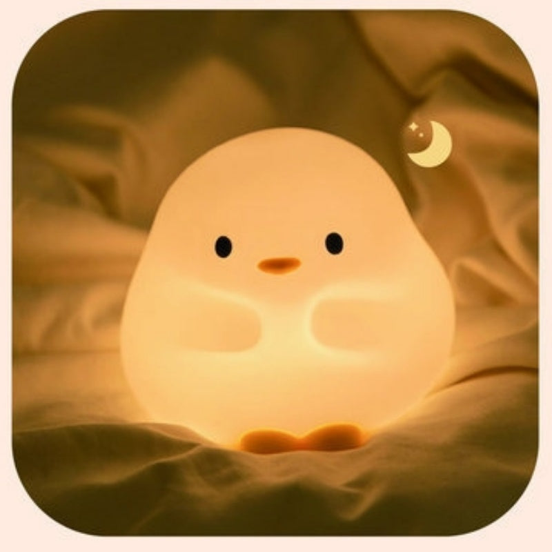 DuDu Duck Silicone Bedroom Night Light