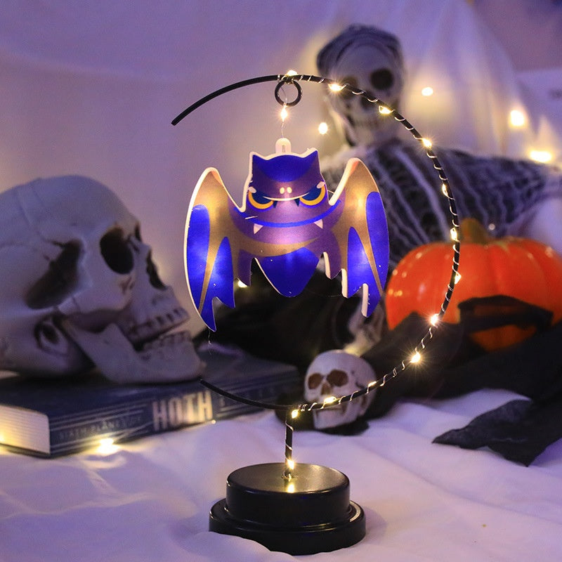 Halloween Iron And Copper Wire Lanterns, Party Atmosphere Decorative Lights