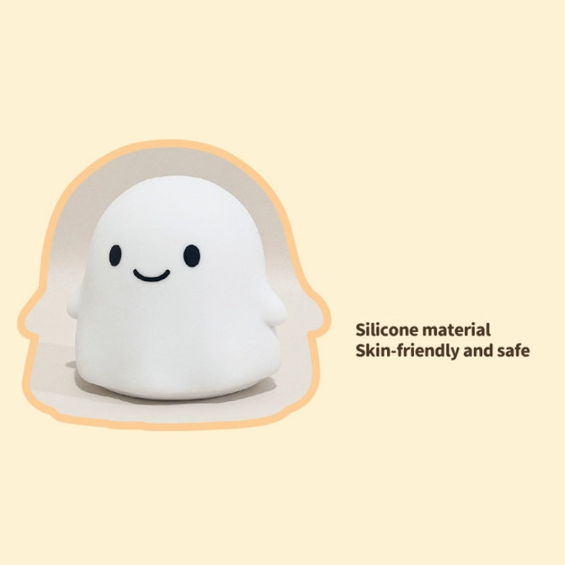 Cute Ghost Bedside Night Light For Halloween