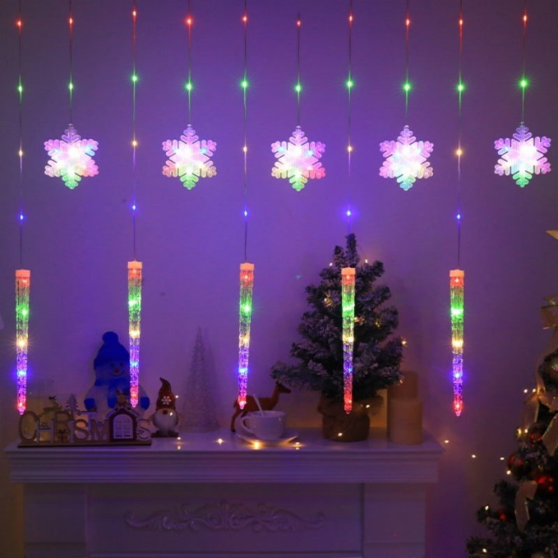 Christmas Atmosphere Snowflake Decorative Lamp