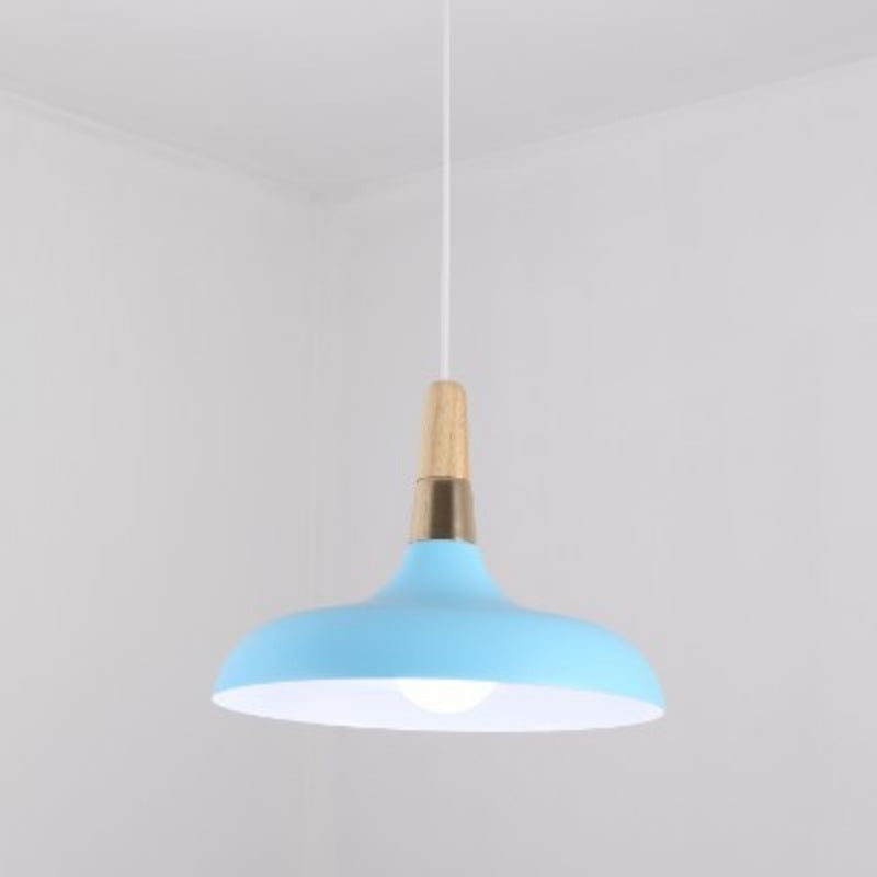 Modern And Simple Macaron Light Living Room And Dining Room