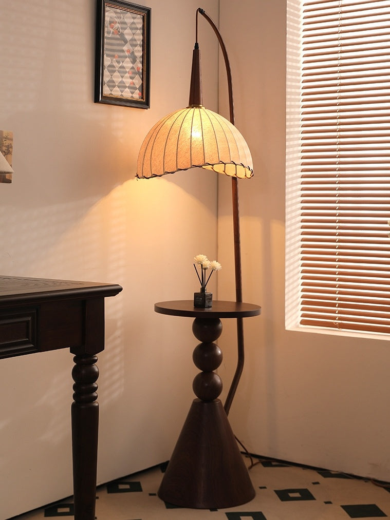 Fabric Floor Lamp With Storage Function