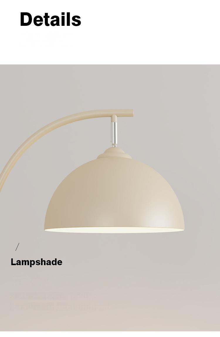 Butter wind floor lamp simple modern living room study bedroom bedside lamp shelf Creative vertical table lamp
