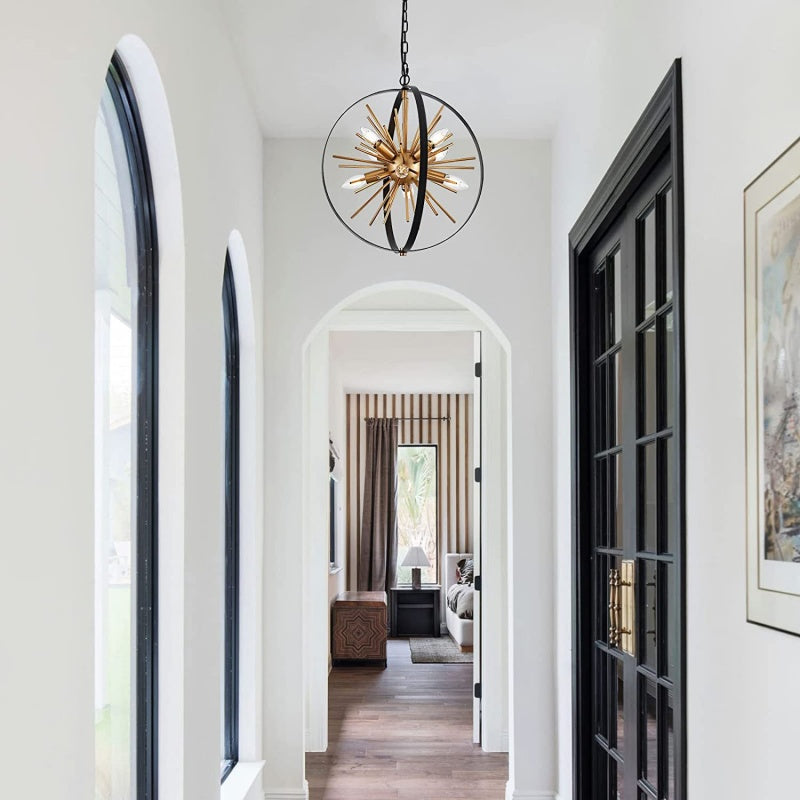 Restaurant Farmhouse Cafe Exhibition Hall Corridor Corridor Guest Room Ceiling Fireworks Chandelier