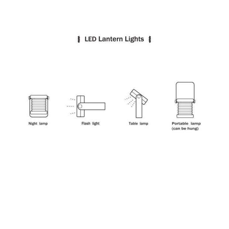 Foldable Lantern Night Lamp