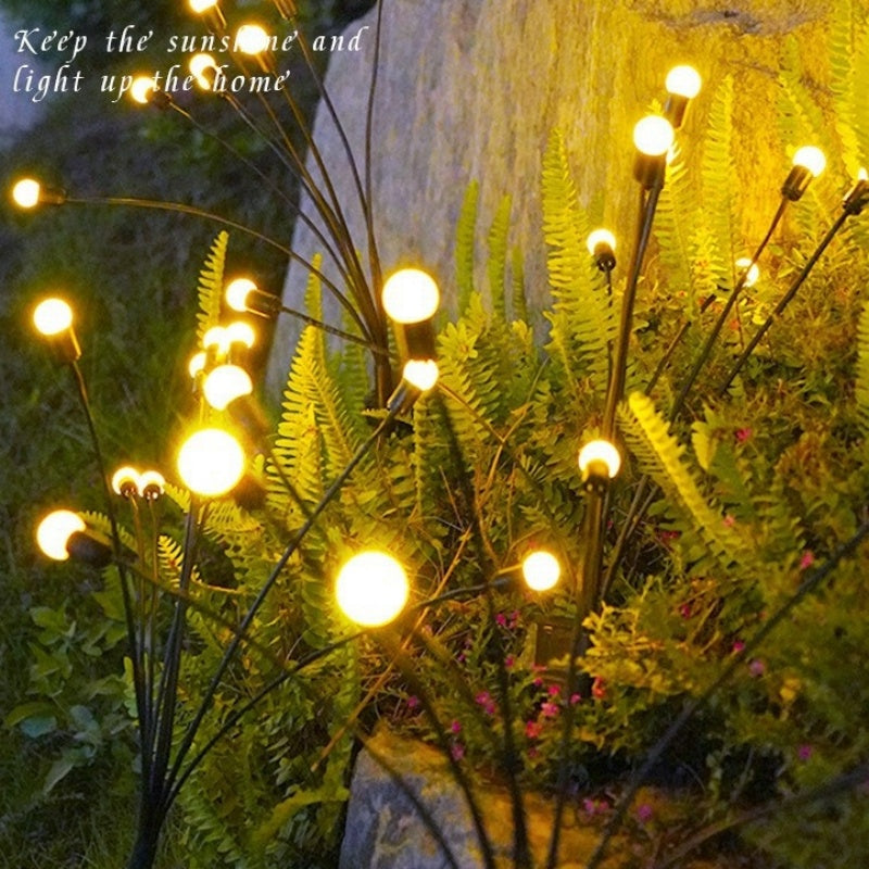 LED Solar Lamps For Courtyard Landscape Atmosphere Outdoor Waterproofing