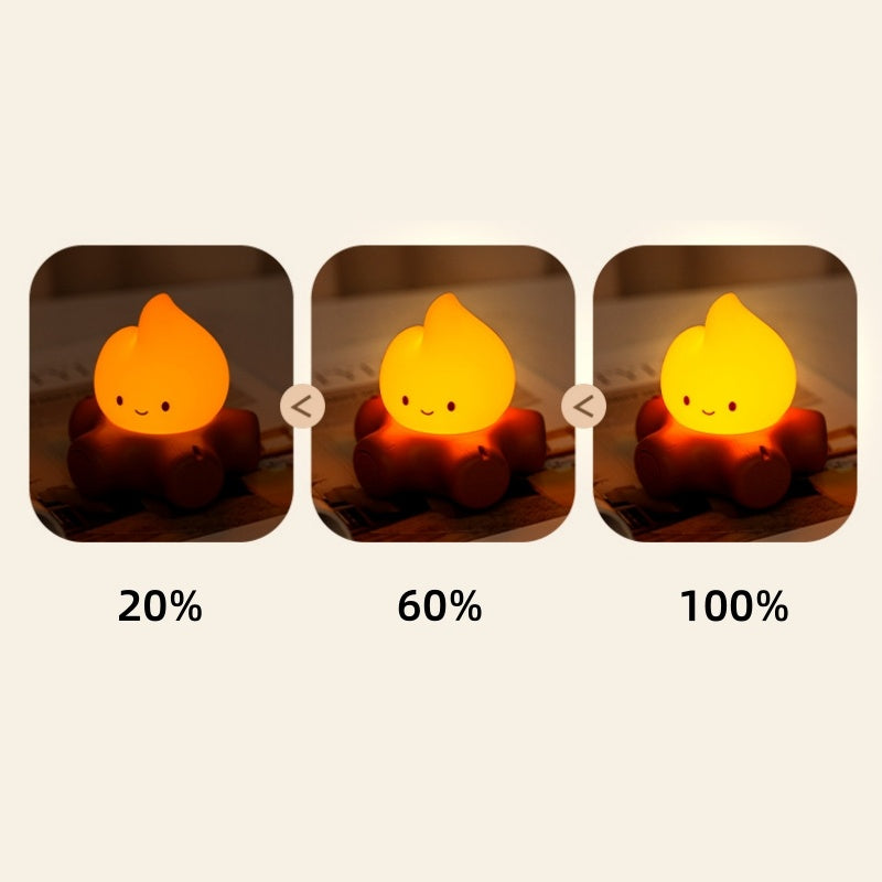 Small Fire Pile Night Lamp