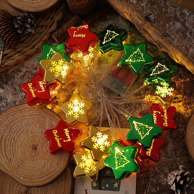 Christmas Holiday Decorative Star-Shaped Spherical Atmosphere Lights