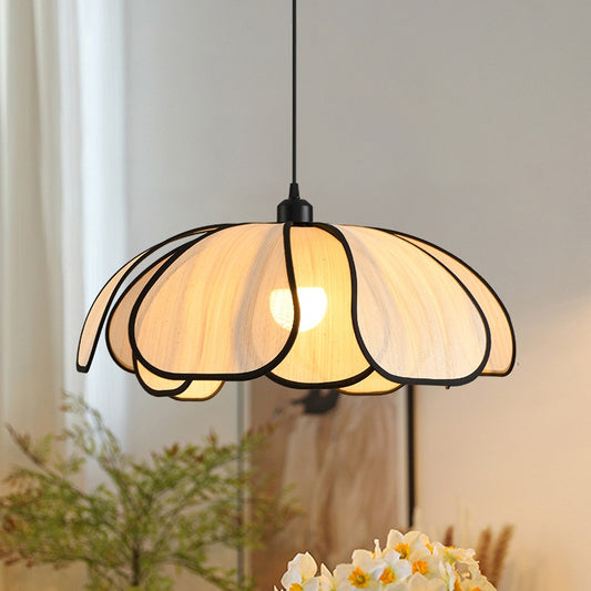 Medieval Style Artistic High-End Petal Chandelier