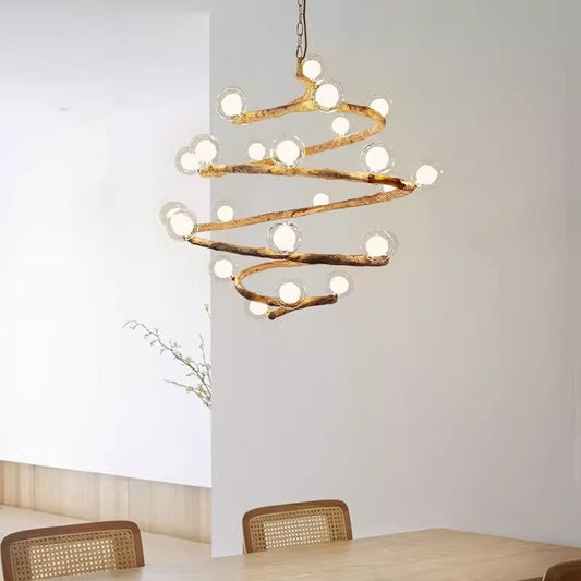 Simulated Retro Branch Chandelier Living Room And Dining Room