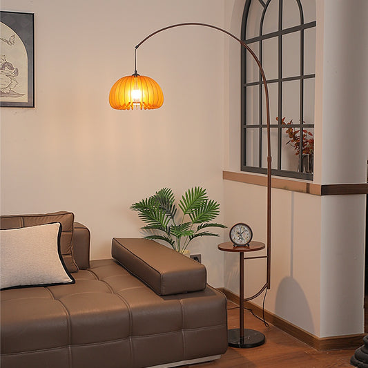 Retro Pumpkin Floor Lamp