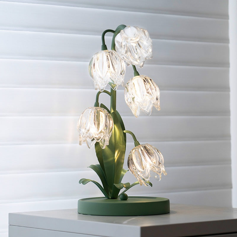 Pastoral Flower Atmosphere Table Lamp