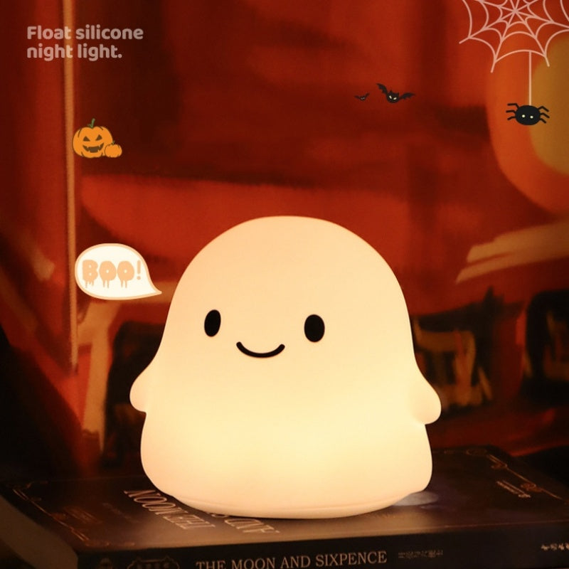 Cute Ghost Bedside Night Light For Halloween