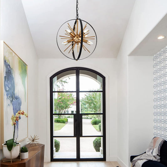 Restaurant Farmhouse Cafe Exhibition Hall Corridor Corridor Guest Room Ceiling Fireworks Chandelier