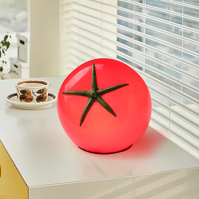 Decorative small lamp tomato night light tomato lamp tabletop decoration