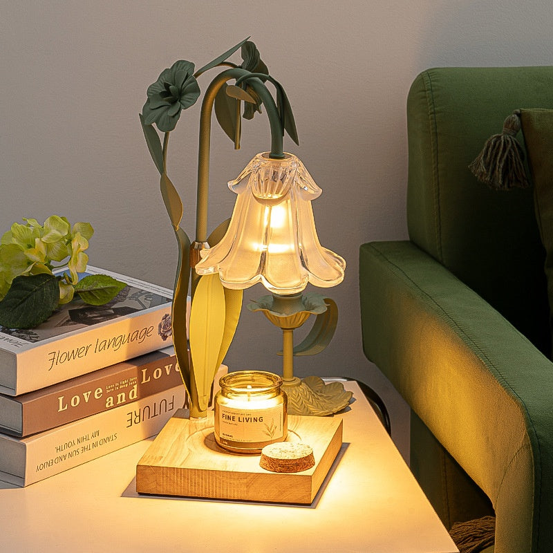 Lily Of The Valley Wax Melting Lamp Table Lamp