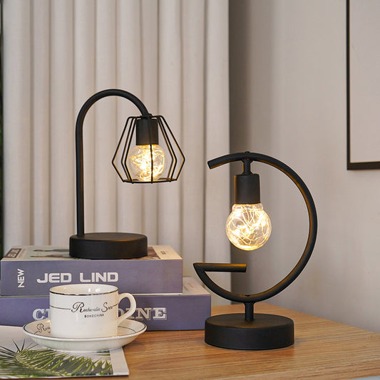 Ironwork Shaped Lamps For Home Atmosphere Decoration