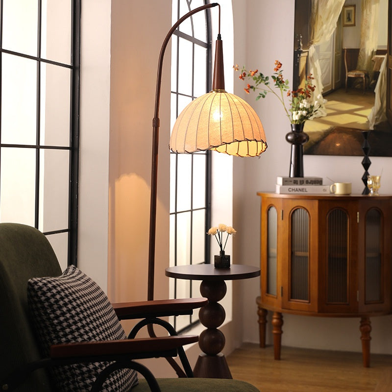 Fabric Floor Lamp With Storage Function