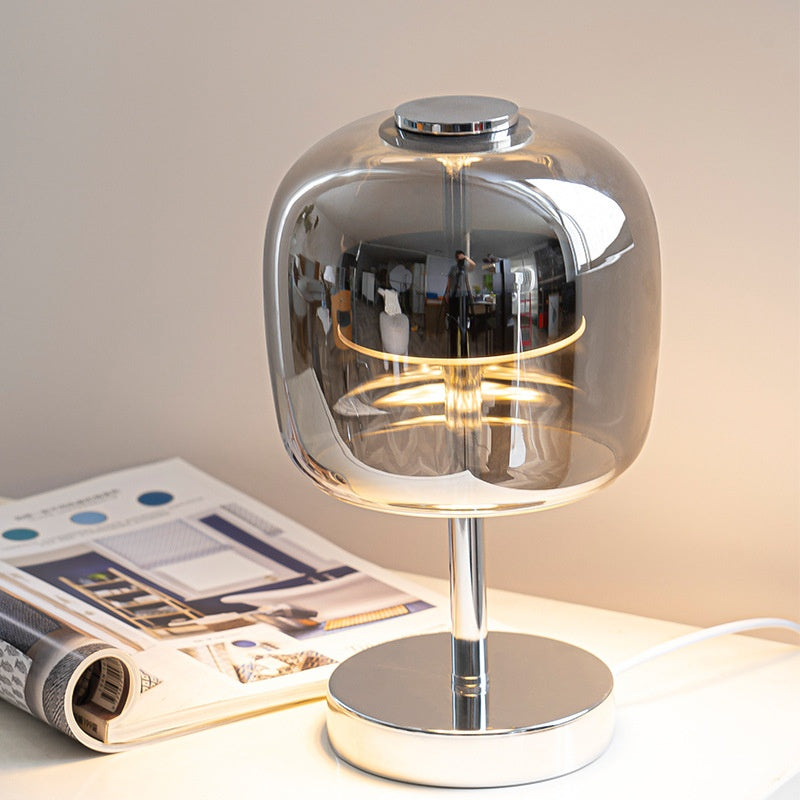 Simple and Elegant Glass Table Lamp
